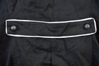 Vintage 2000s Tripp NYC Gothic Admiral Style Zipper Jacket