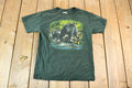 Vintage 1990s Calgary Zoo Realistic Black Bear Souvenir Graphic T-Shirt