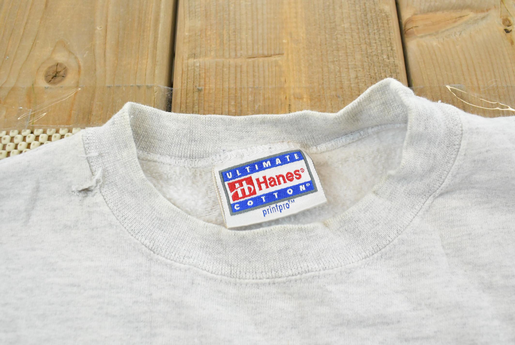 Vintage 1990s LoJack Stolen Vehicle Prevention Promotional Sweatshirt Mens L / Hanes / 90s Sweater / Theft / Crime
