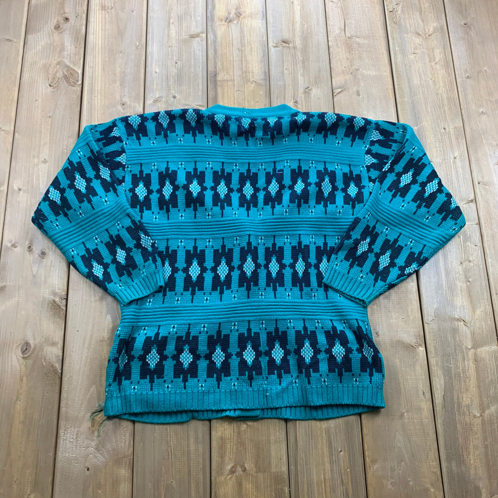 Vintage 90's Knitted Cardigan Sweater