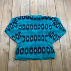 Vintage 90's Knitted Cardigan Sweater