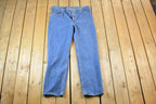 Vintage 1990s Levi Strauss Red Tab Denim Jeans Size 36 x 31 Made In USA