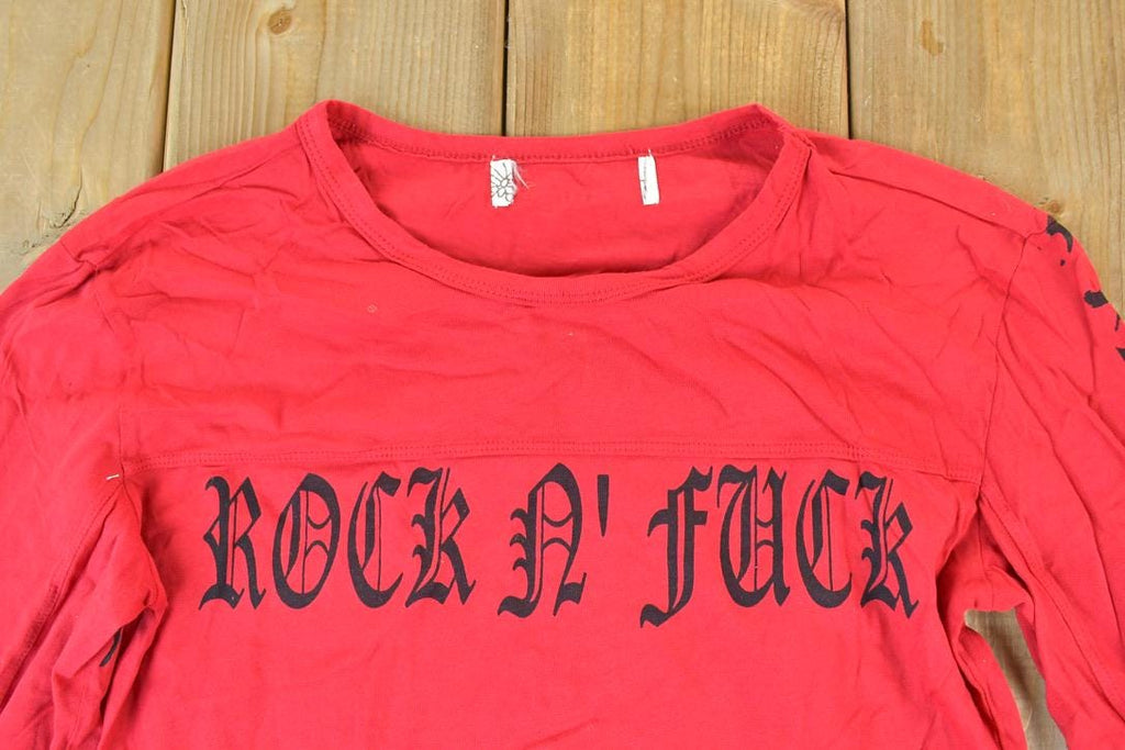 Women Vintage Vigoss Y2K Rocker T-Shirt