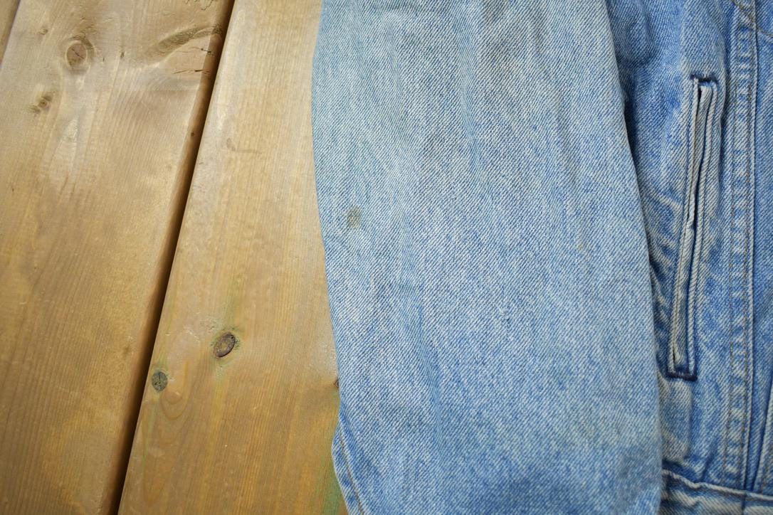 Vintage 1980s Levis Type 3 Denim Jacket Made In USA - 44R