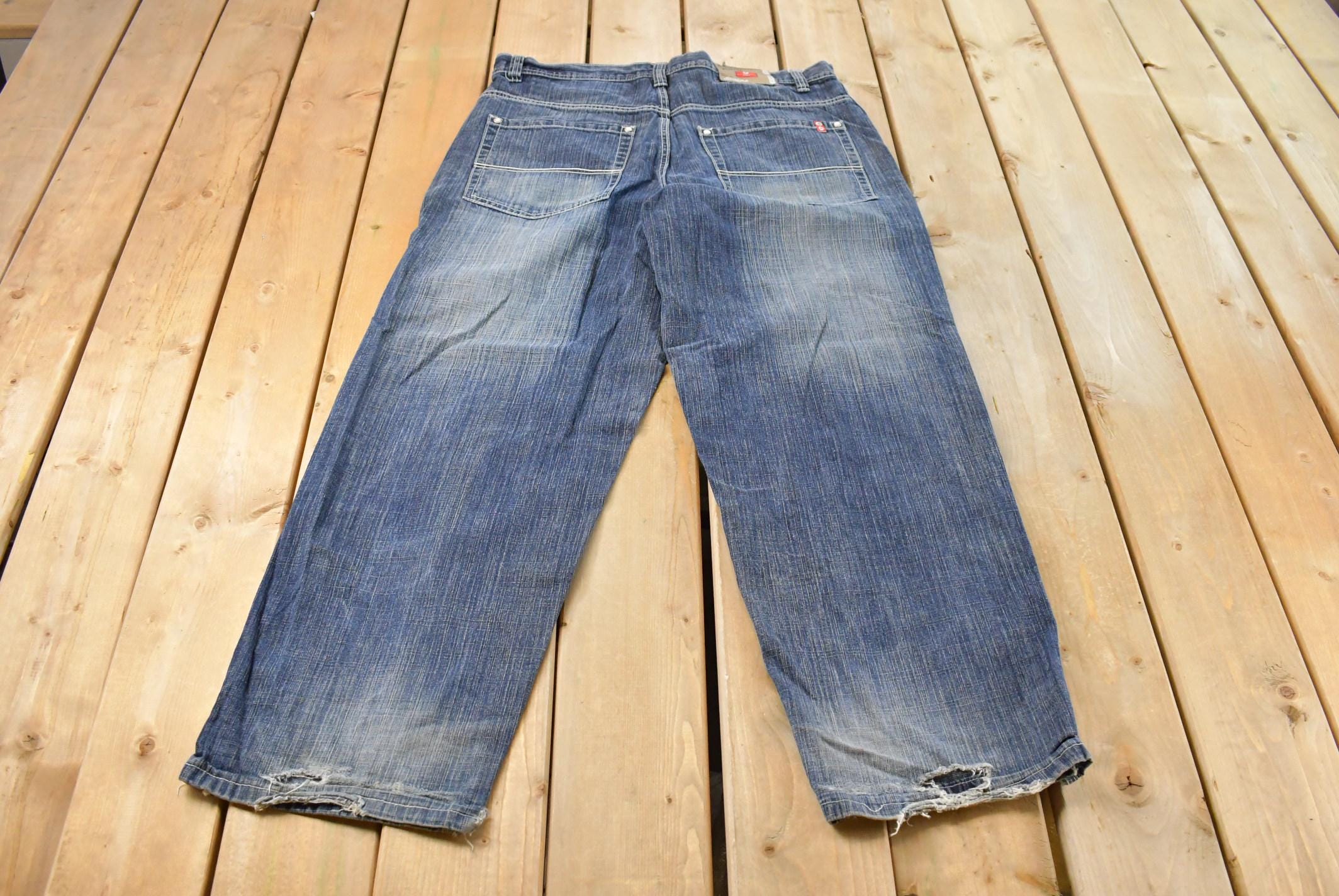 Vintage Y2K Southpole Distressed Baggy Denim Jeans Men's 39 x 33 / 2000s Hip Hop Denim / Baggy Jeans