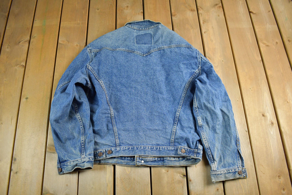 Vintage 1980s Levi's Denim Jean Trucker Jacket Men's Medium