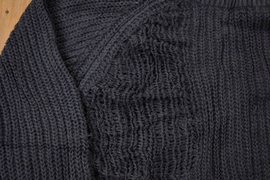 Vintage 1980s Jason Maxwell Embroidered Knitted Sweater
