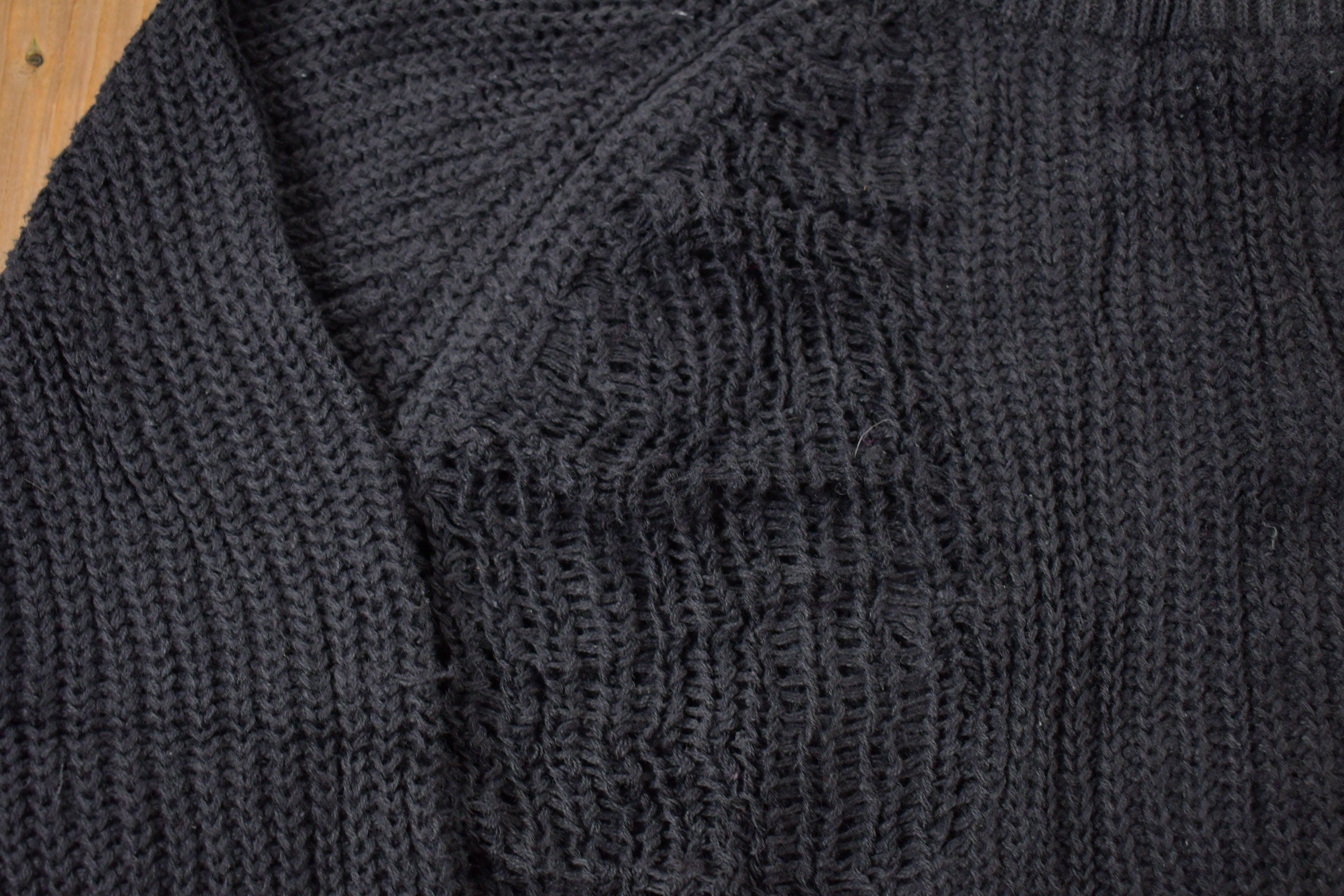 Vintage 1980s Jason Maxwell Embroidered Knitted Sweater