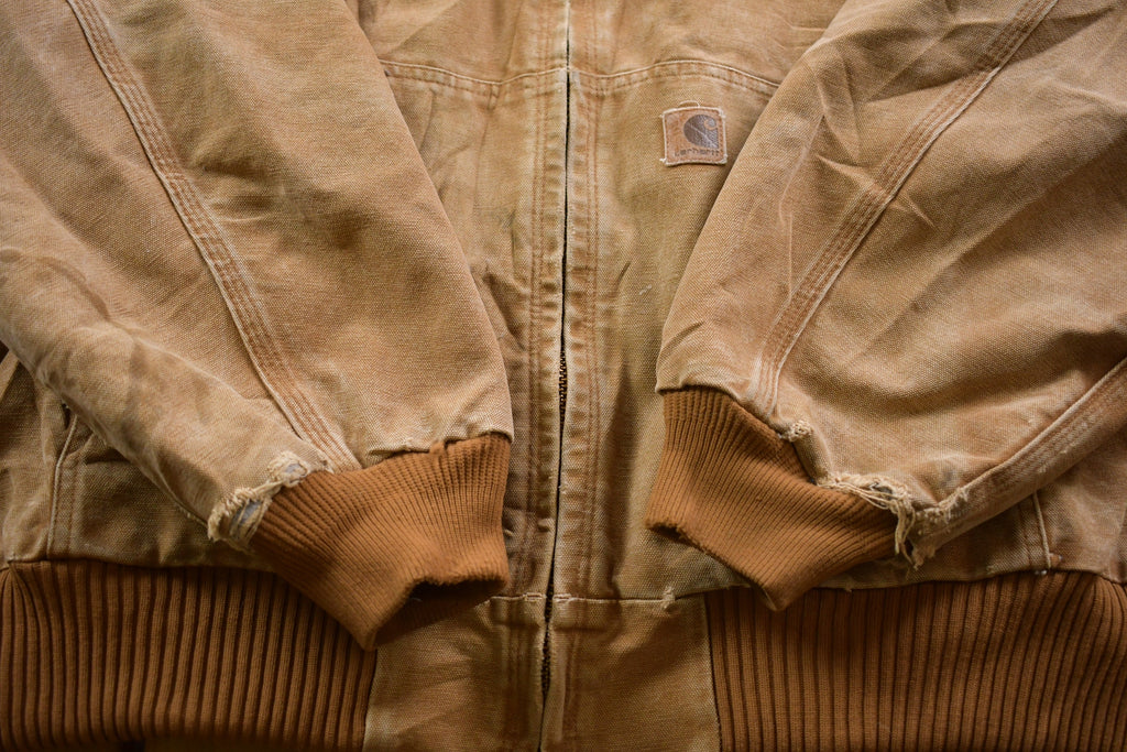 Vintage 1990s Naturally Distressed Carhartt Active Jac