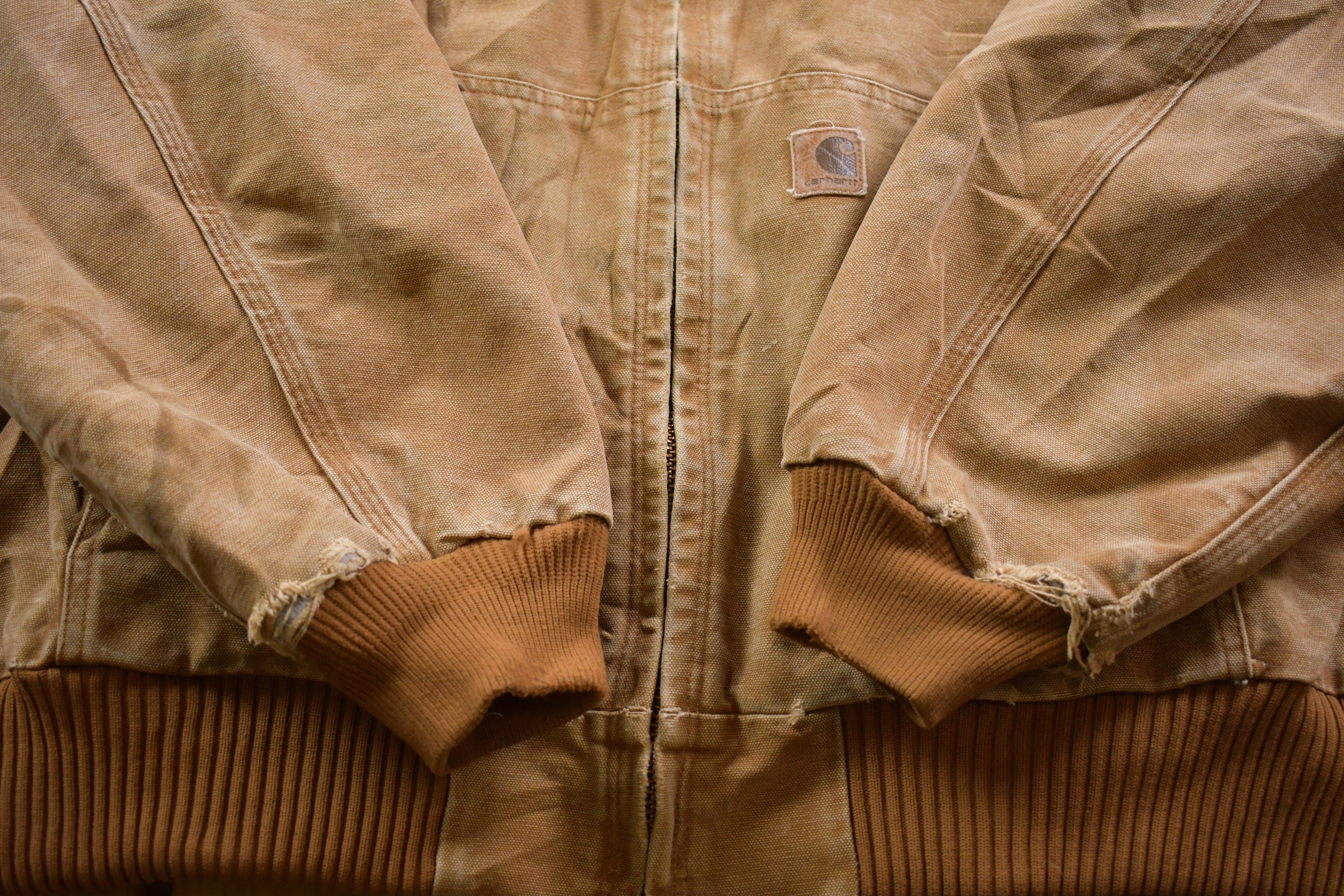 Vintage 1990s Naturally Distressed Carhartt Active Jac