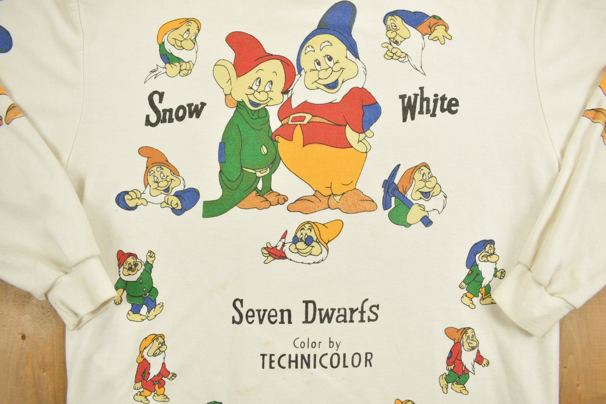 Vintage 1970s Snow White & The Seven Dwarves Crewneck Sweatshirt