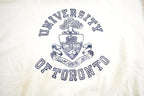 Vintage 1980s University Of Toronto Crewneck Made In Canada
