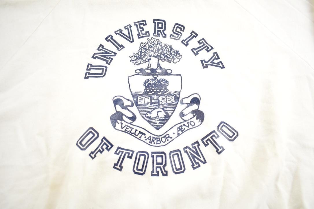 Vintage 1980s University Of Toronto Crewneck Made In Canada