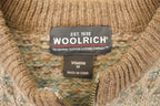 Vintage Y2K Woolrich Knit Cardigan Sweater Women's M / 2000s Knitted Sweatshirt / Vintage Preppy Knits