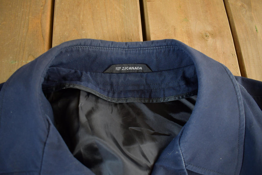 Vintage 1980s Full Length Trench Coat Men's XL