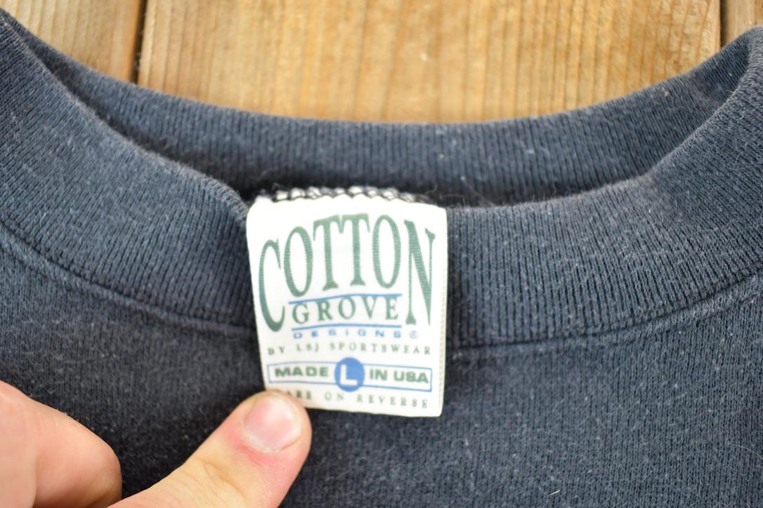 Vintage 1990s Cotton Grove Crewneck Sweatshirt Mens L