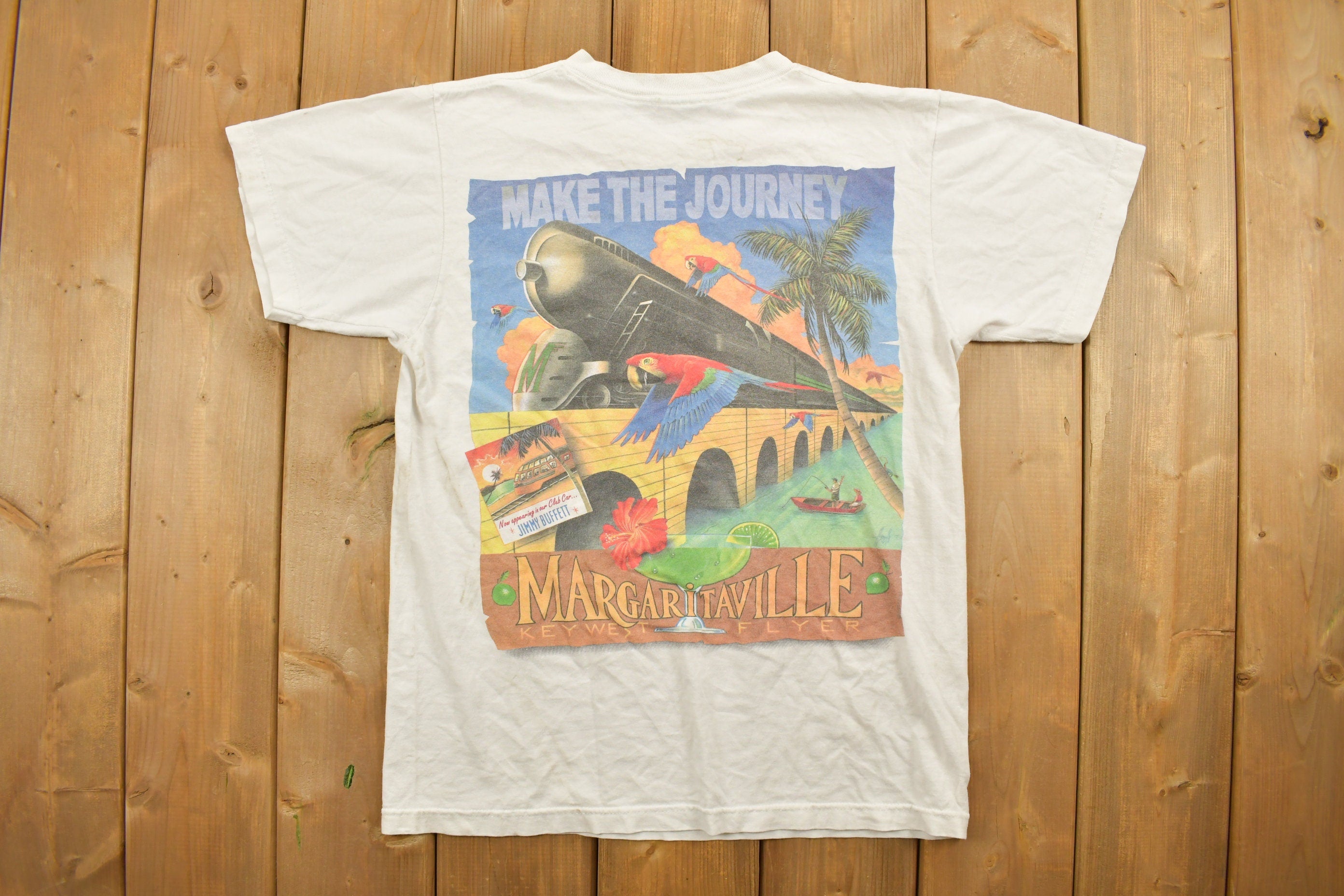 Vintage 1998 Caribbean Soul Margaritaville T-Shirt