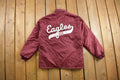 Vintage 1980s Eagles Satin Windbreaker Jacket