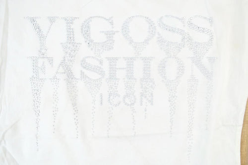 Women Vintage Vigoss Fashion Icon Y2K T-Shirt / Vigoss Grunge Skull Print / Contrast Stitch / Internet Famous Clothing / Over Dyed