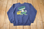 Vintage 1980s University Of Notre Dame Fighting Irish Collegiate Champion Crewneck Made In USA
