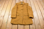 Vintage 1980s Harve Benard Wool Button Up Jacket