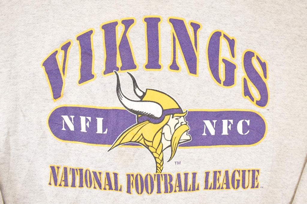 Vintage 1998 Minnesota Vikings NFL Crewneck Sweatshirt Men's L
