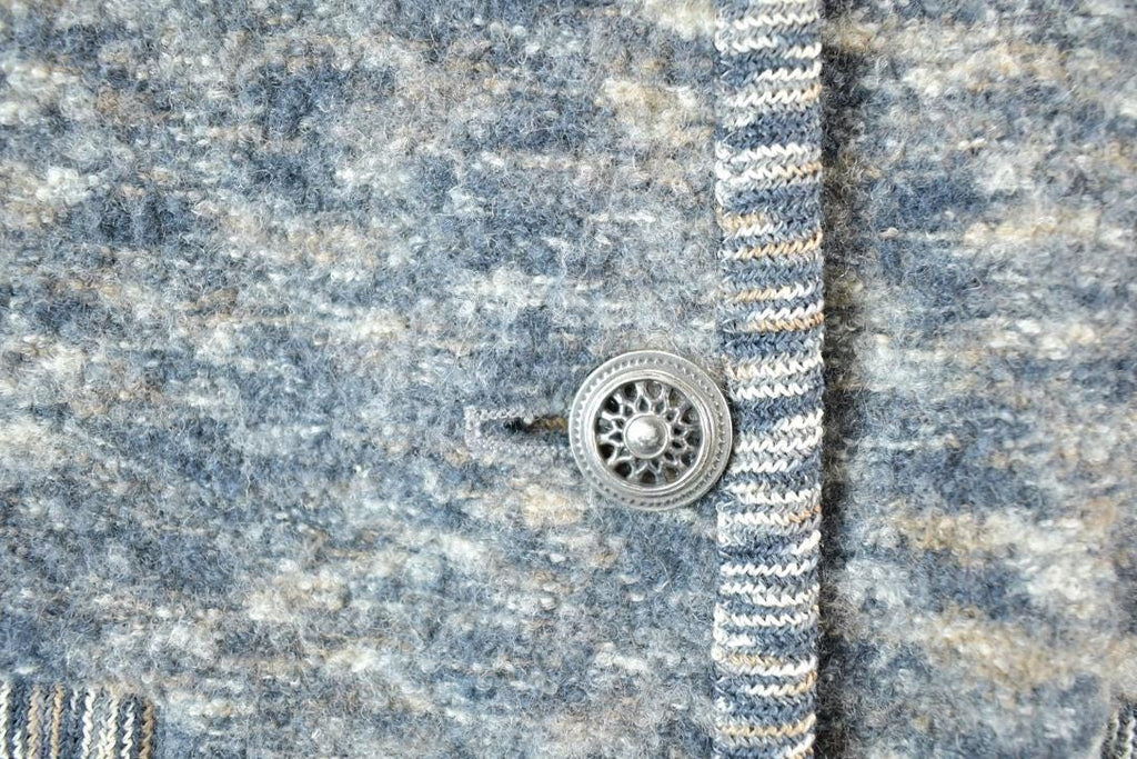 Vintage 1990s Tundra Canada Fleece Outdoorsman Button Up Sweater Womens XL