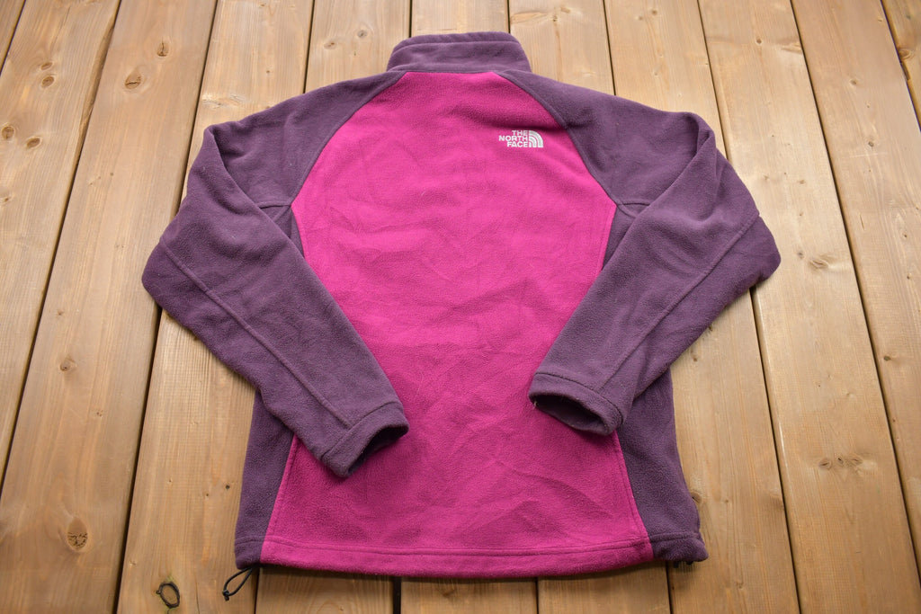 Vintage 1990s North Face Fleece Sweater / Women's Vintage / Outdoorsman / 90s Sweater / Streetwear / Hiking / Fleece Zip up