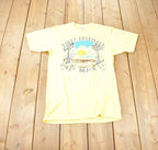 Vintage 1990s Folly Beach South Carolina Souvenir Travel T Shirt Made In USA
