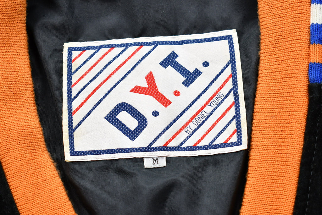 Vintage 1980s Slam Dunk Basketball Patchwork Suede Jacket
