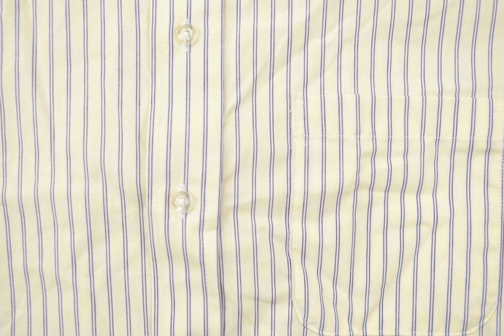 Vintage 1990s Edwards Striped Button Up Short Sleeve Shirt