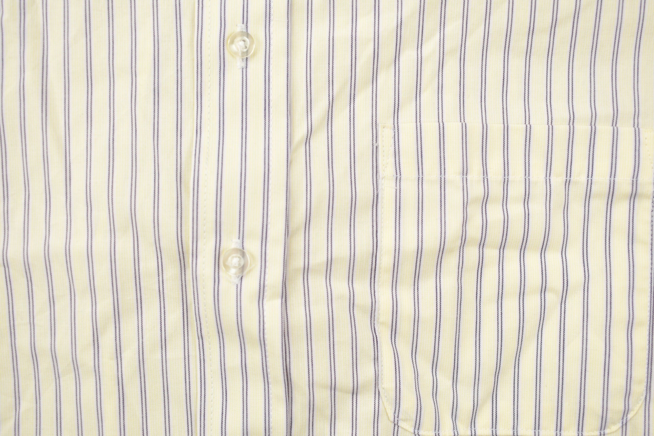 Vintage 1990s Edwards Striped Button Up Short Sleeve Shirt