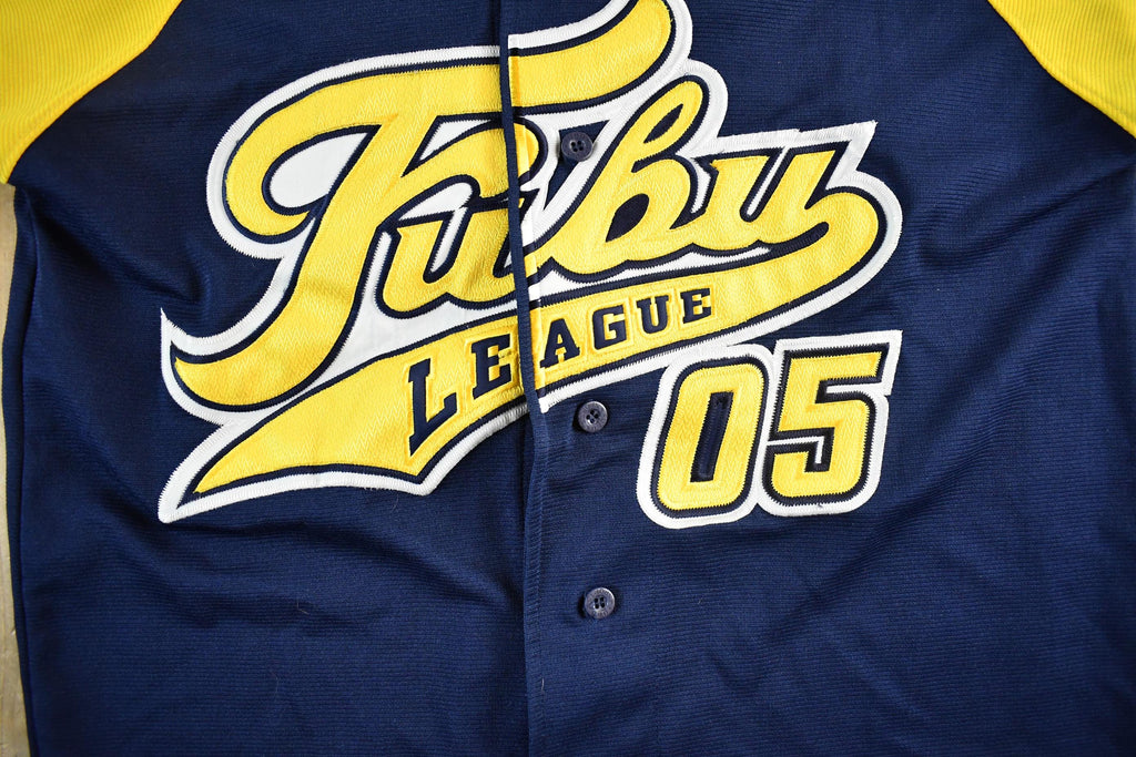 Vintage Y2K FUBU Baseball Jersey Men's XL