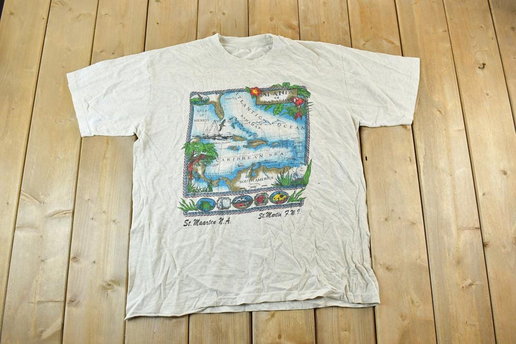 Vintage 1990s St Maarten Single Stitch T-Shirt