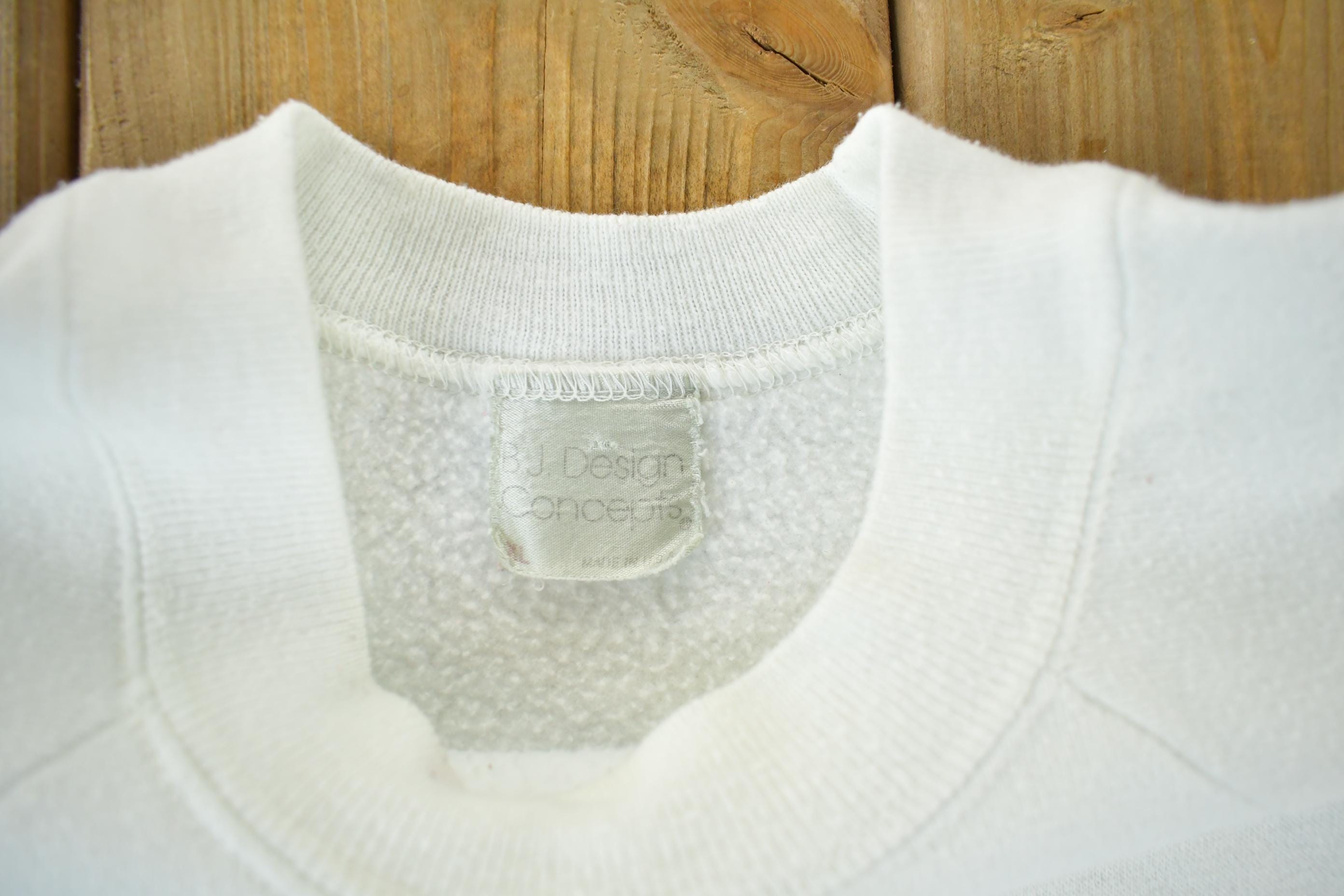Vintage 1990s Party Dino Dinosaur Crewneck Sweatshirt Men's Large