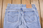Vintage 1990s Levi's 550 Red Tab Jeans Size 32 x 31
