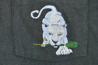 Vintage 1980s Panther Rose Single Stitch Graphic Print T-Shirt