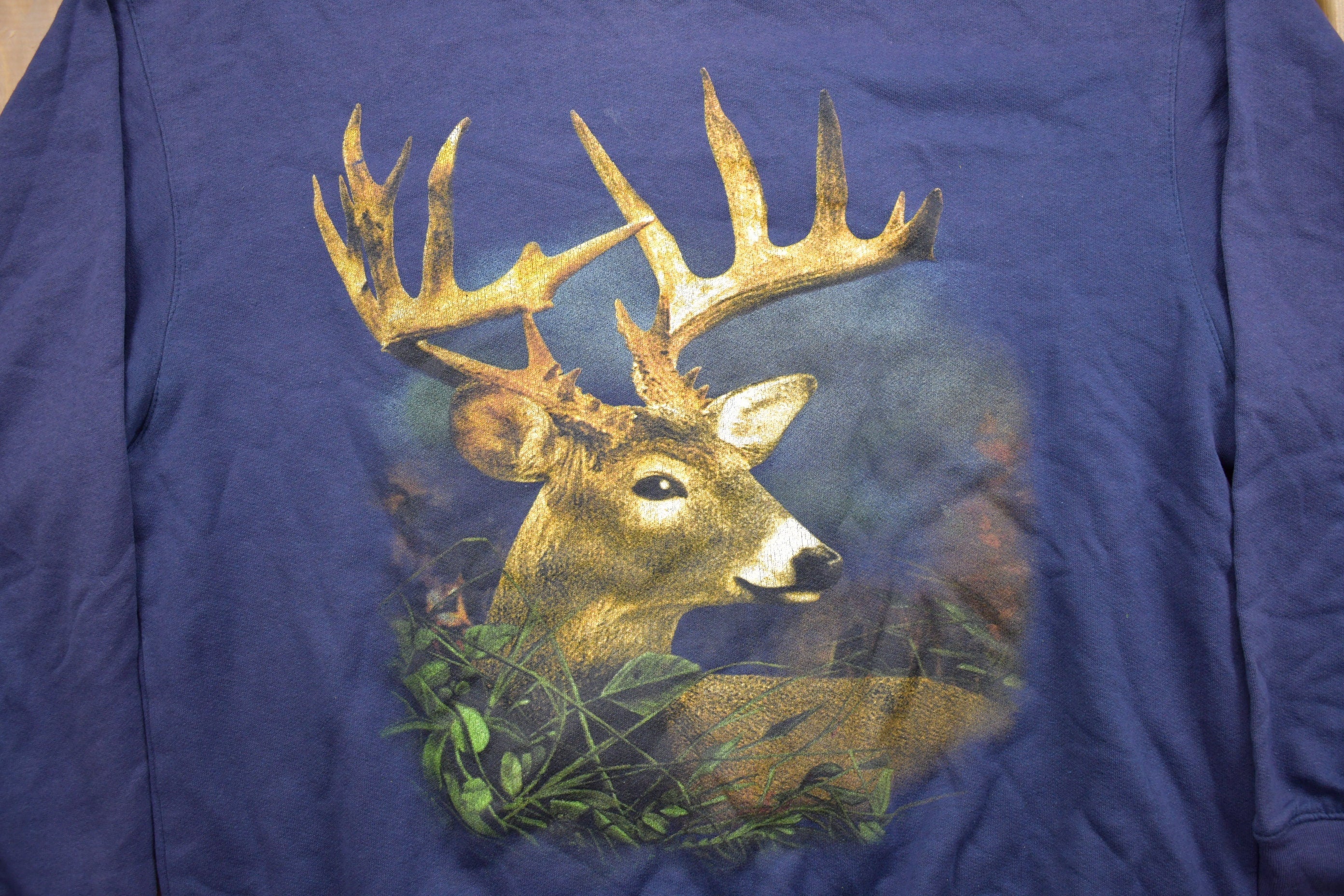 Vintage 1990s Deer Theme Crewneck