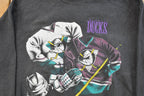 Vintage 1990s Anaheim Mighty Ducks NHL Hockey Crewneck Sweatshirt Men's Large