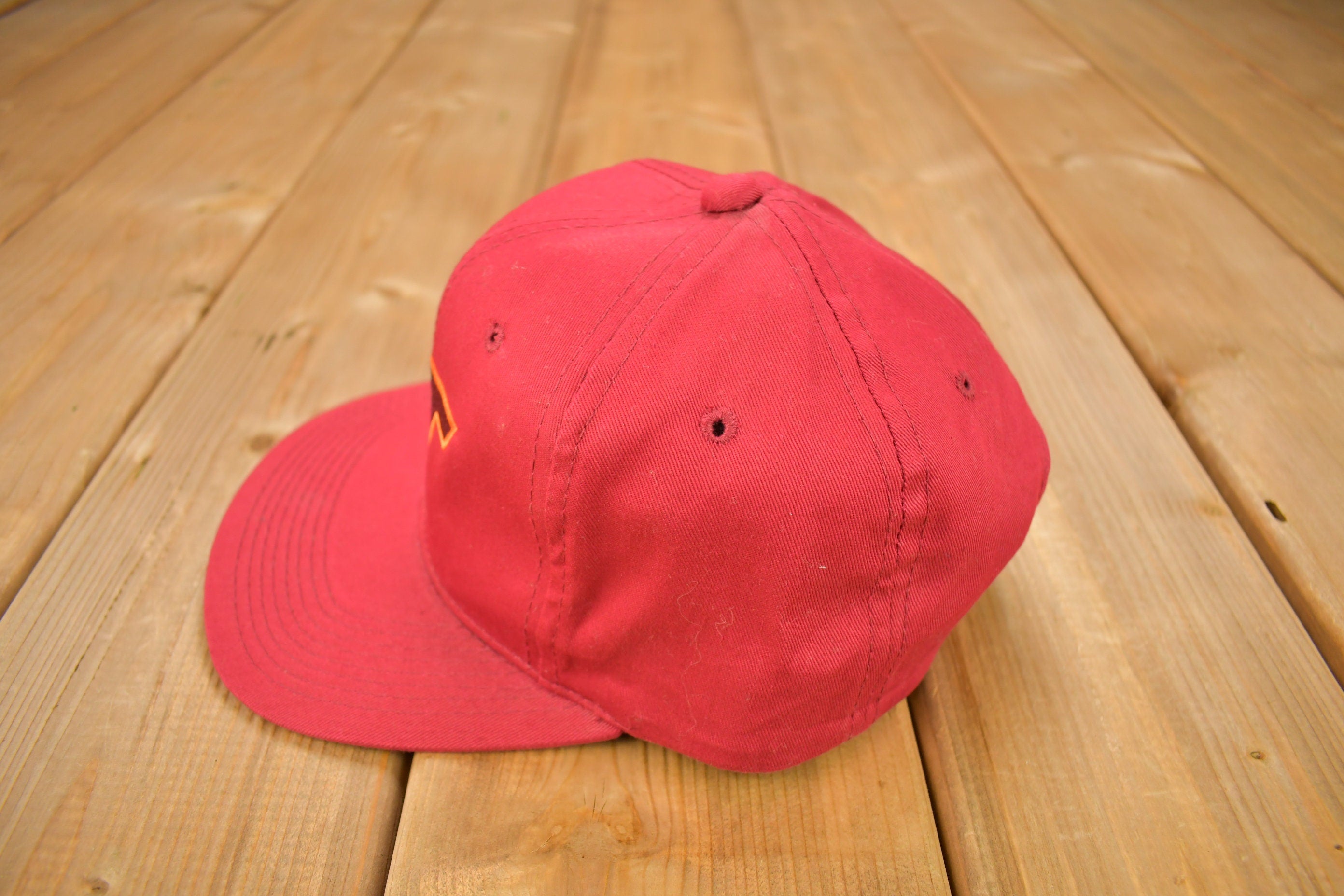 Vintage 1990s Virginia Tech University Collegiate Snap Back Hat