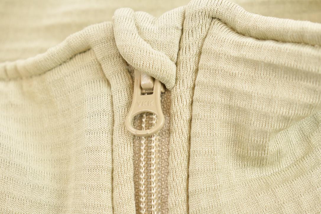 Vintage 1990s Half Zip Thermal Sweatshirt