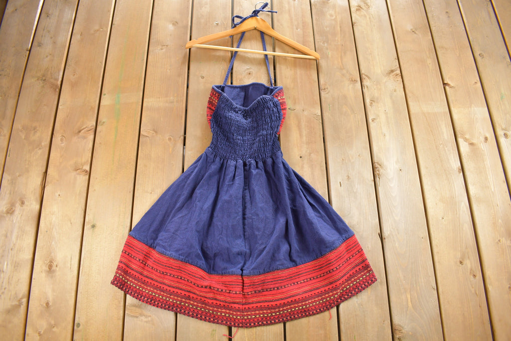 Vintage 1980s Mini Summer Dress