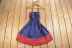 Vintage 1980s Mini Summer Dress