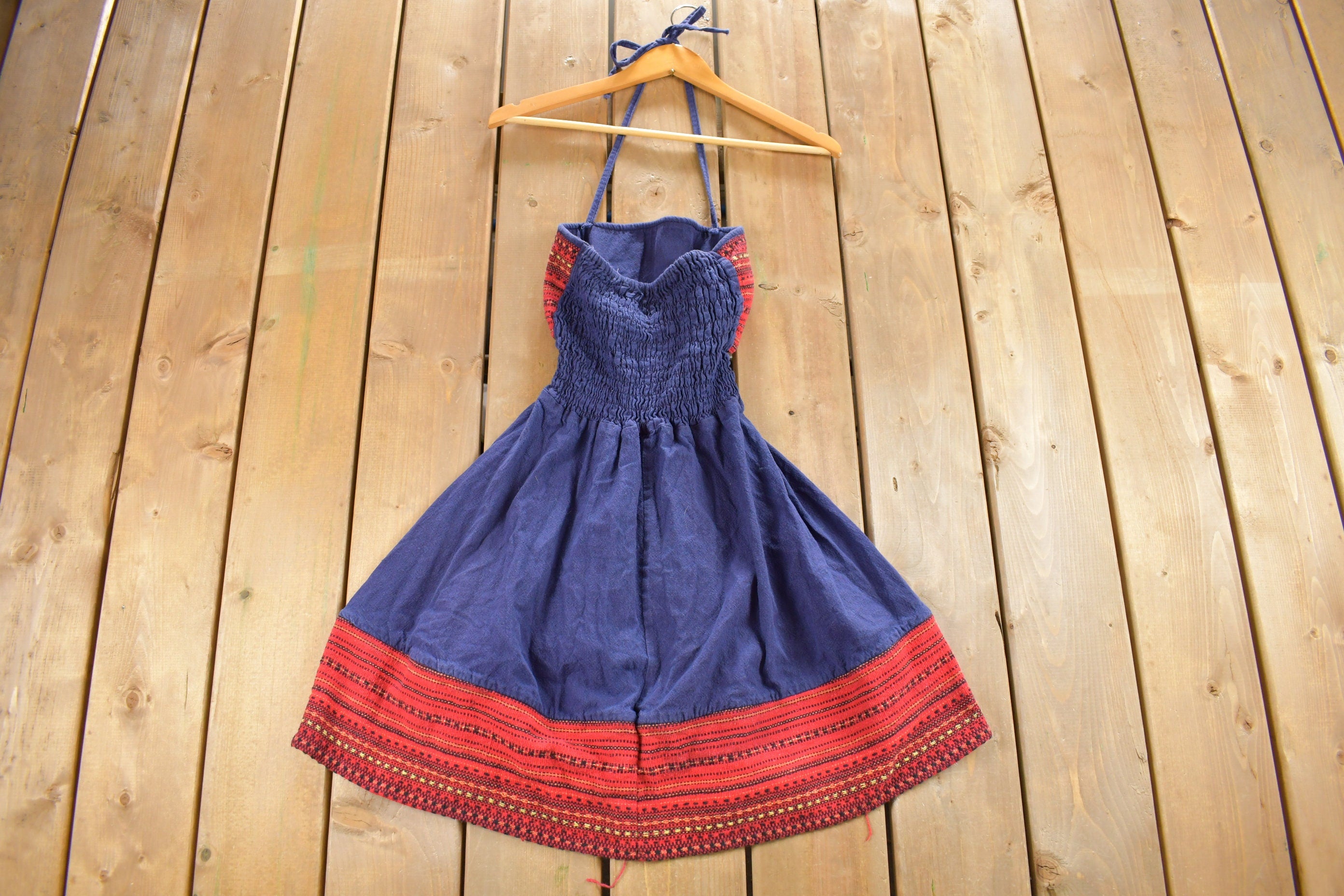 Vintage 1980s Mini Summer Dress