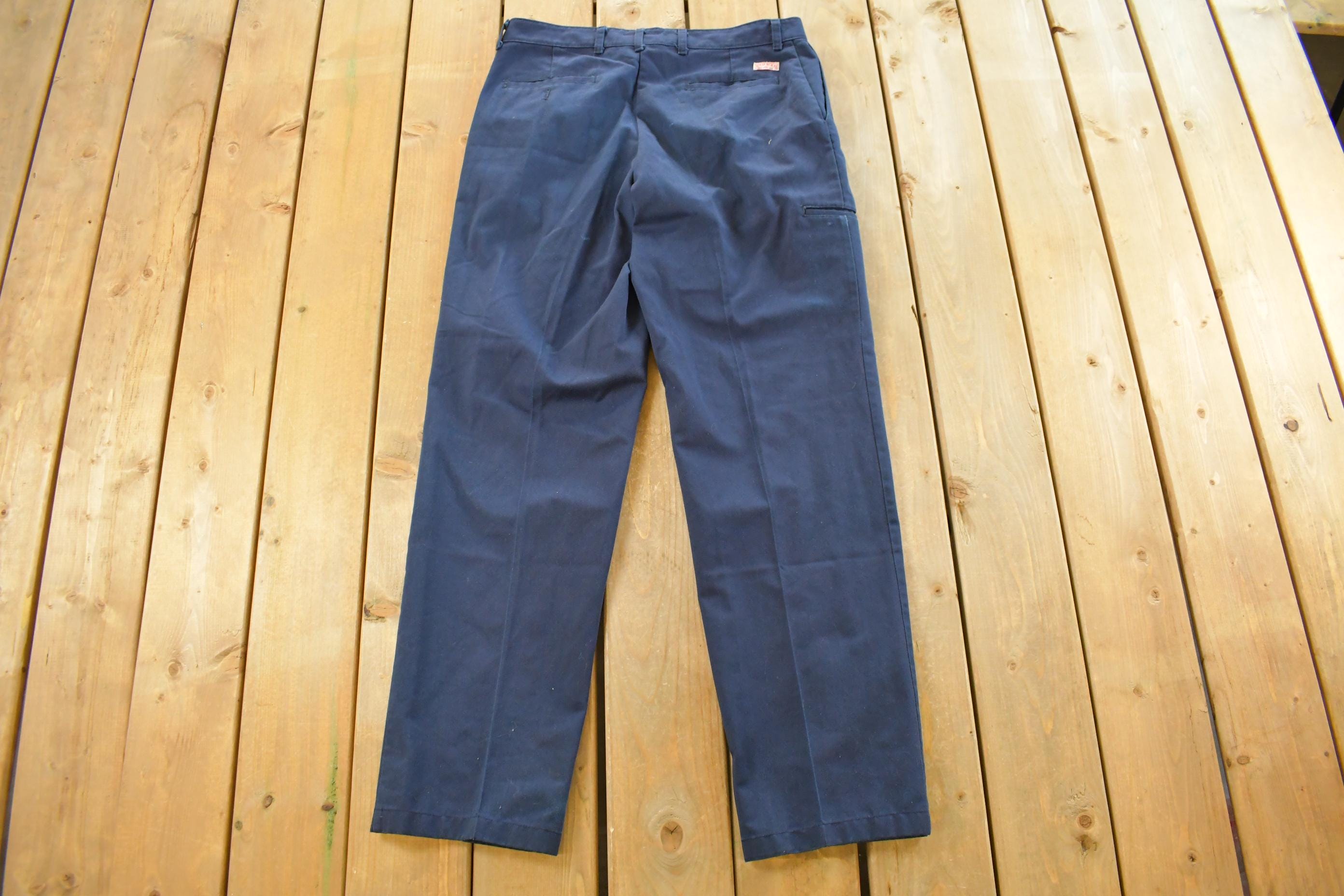Vintage 1990's Red Kap Chino Work Pants Men's 35 x 34