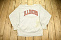 Vintage 1980s University Of Illinois Champion Reverse Weave Crewneck