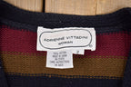 Vintage 1980s Adrienne Vittadini Woman Knitted Cardigan Sweater