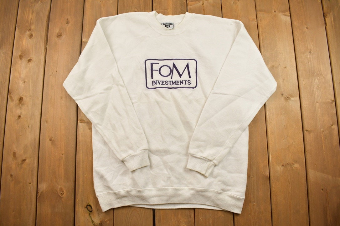 Vintage 1990s FOM Investments Crewneck Sweatshirt