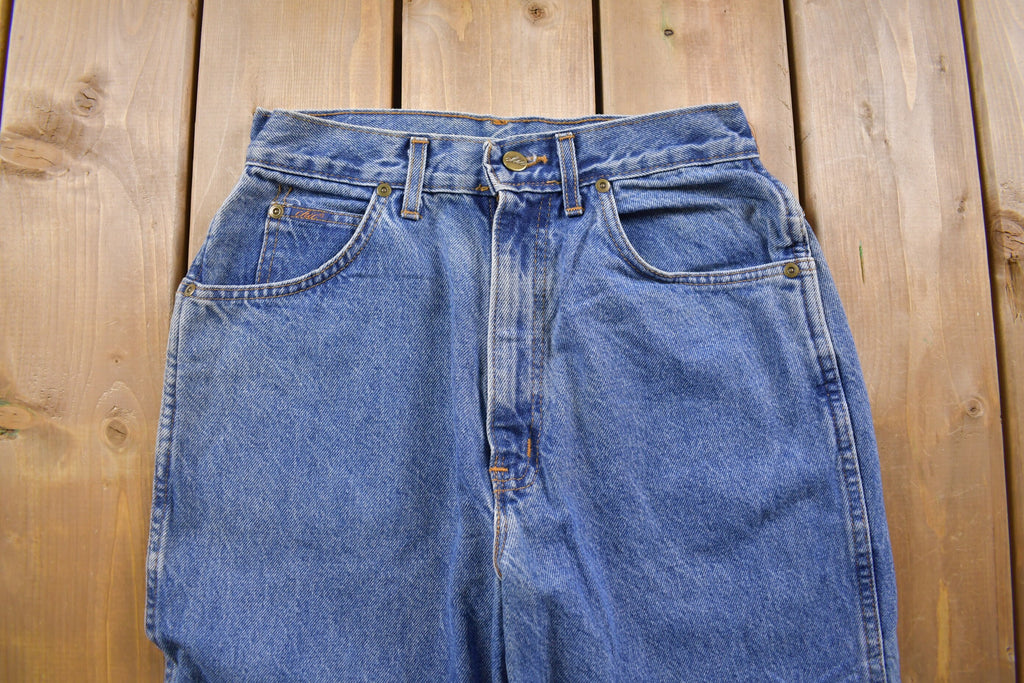 Vintage 1990's Chic High Waisted Blue Jeans 26 x 29