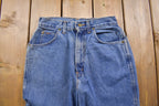 Vintage 1990's Chic High Waisted Blue Jeans 26 x 29
